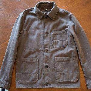 Arket Men's Field/Chore Jacket in Brown - Medium Size EUR 48